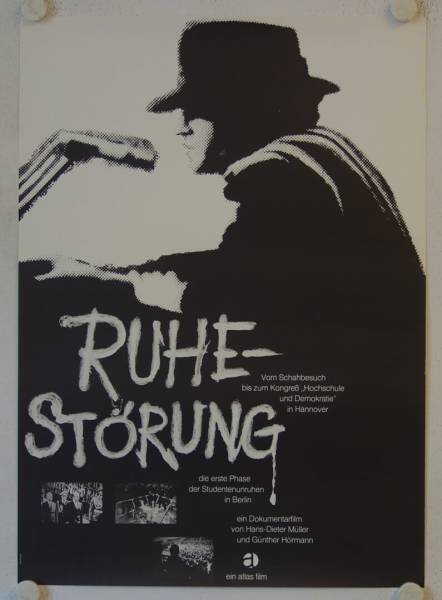 Ruhestörung originales deutsches Filmplakat
